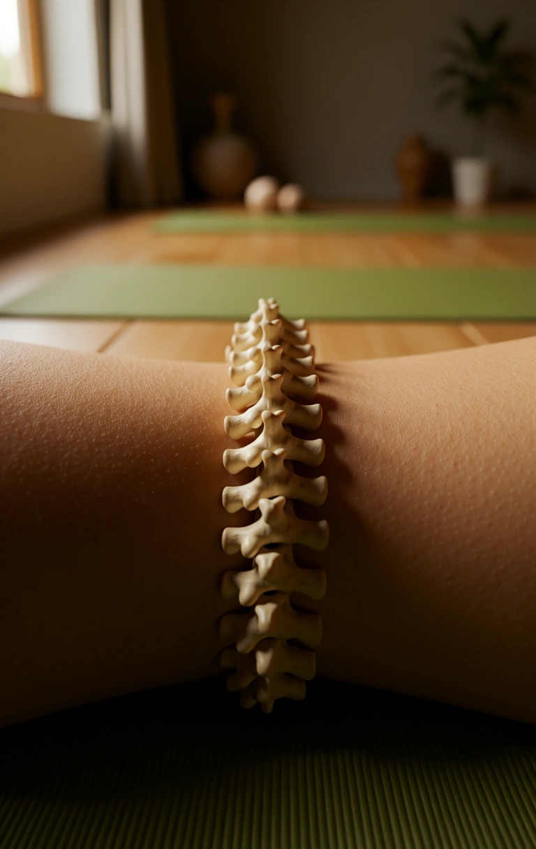 Anatomical spine alignment during rotation
