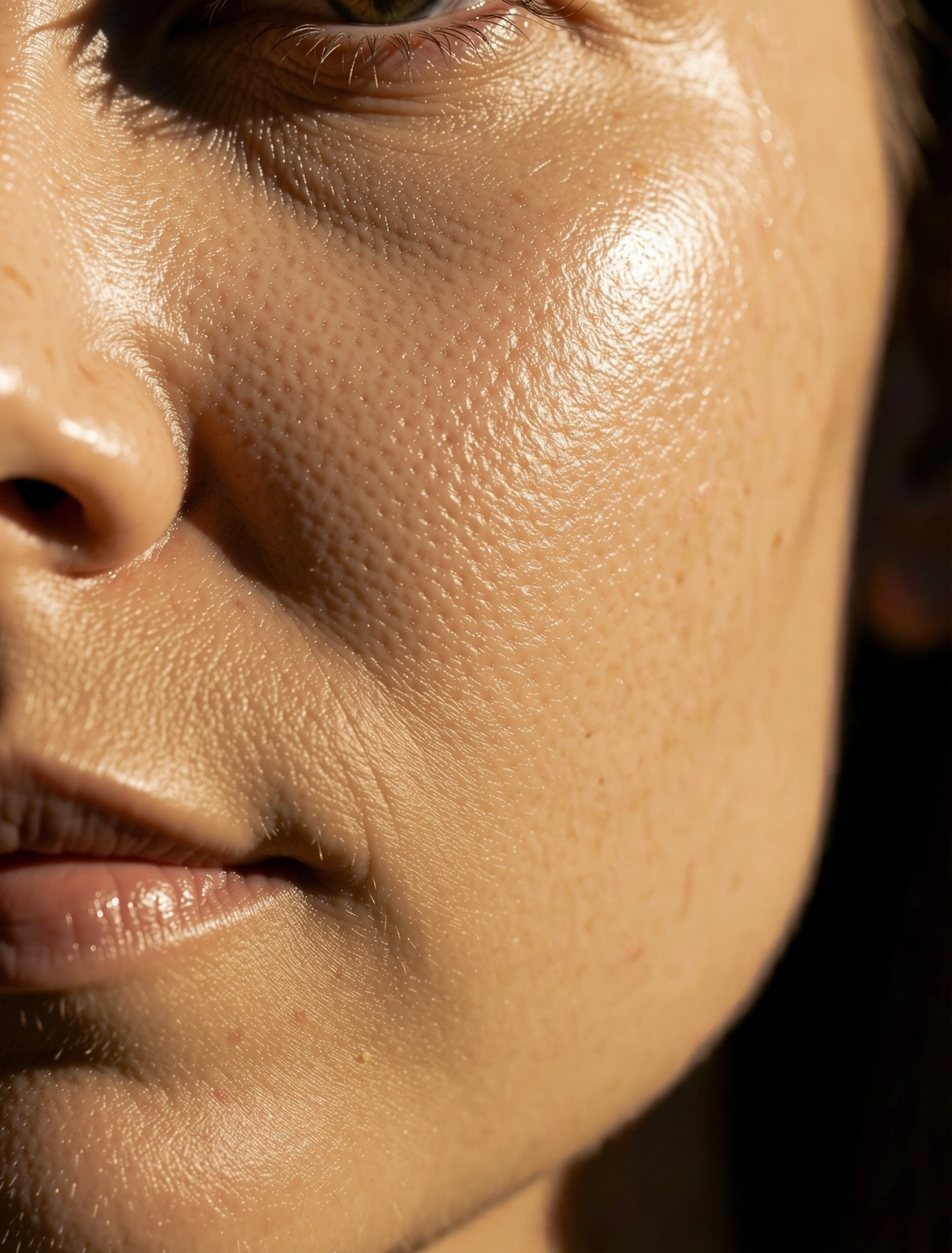 Radiant skin texture